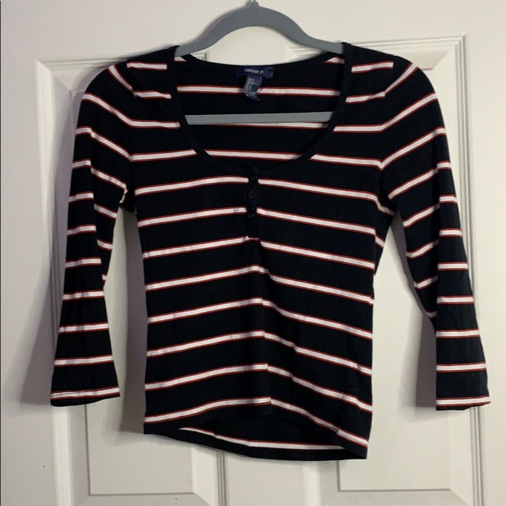 Forever21 cropped longsleeve